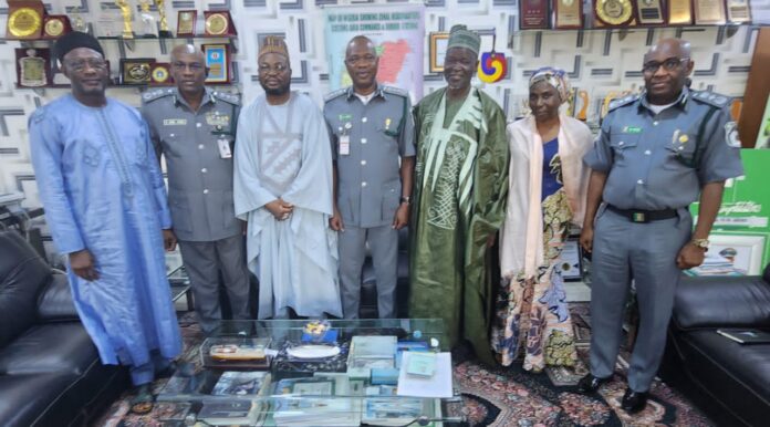 Arewa Economic Forum's Visit to the Acting Comptroller-General of Customs, Bashir Adewale Adeniyi