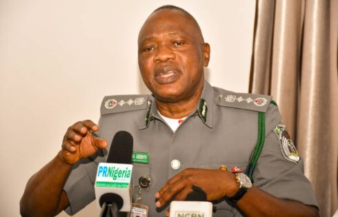 The Acting Comptroller-General of the Nigeria Customs Service (NCS), Mr Bashir Adewale Adeniyi