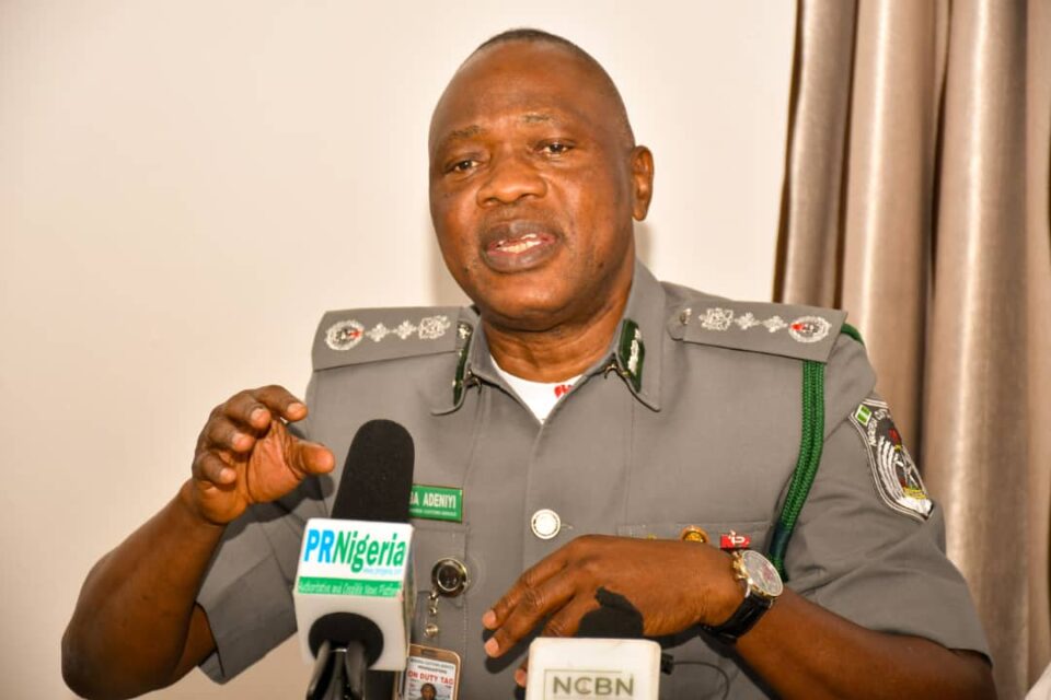 The Comptroller-General of the Nigeria Customs Service (NCS), Mr Bashir Adewale Adeniyi