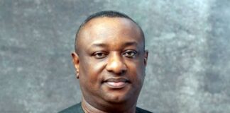 Minister of Aviation and Aerospace Development, Mr Festus Keyamo