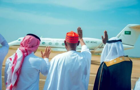 Saudi Arabia Officials and Kano State Governor