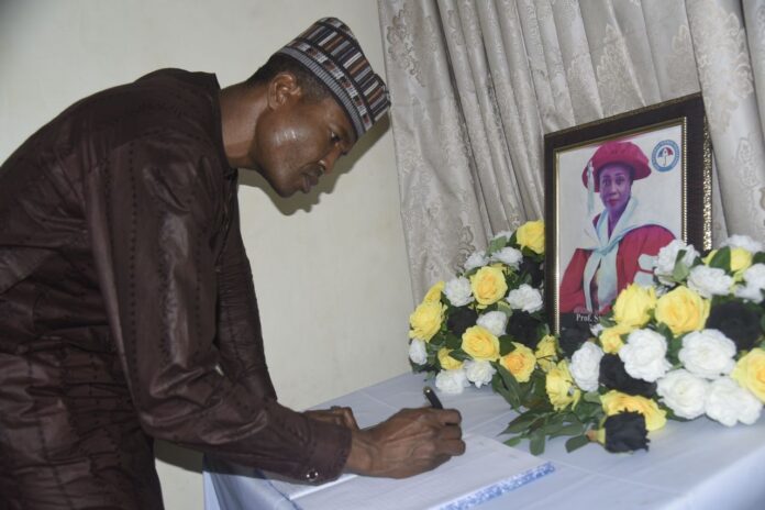 VON DG, Mallam Jibrin Baba Ndace Pays Condolence Visit to the Family of the Late Professor Stella Effah-Attoe