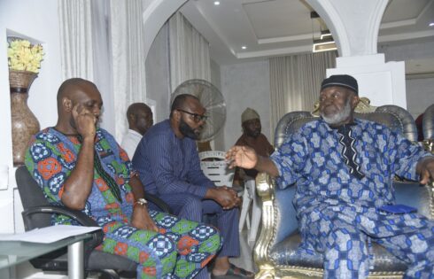 VON DG, Mallam Jibrin Baba Ndace and VON Staff Pay Condolence Visit to the Family of the Late Professor Stella Effah-Attoe