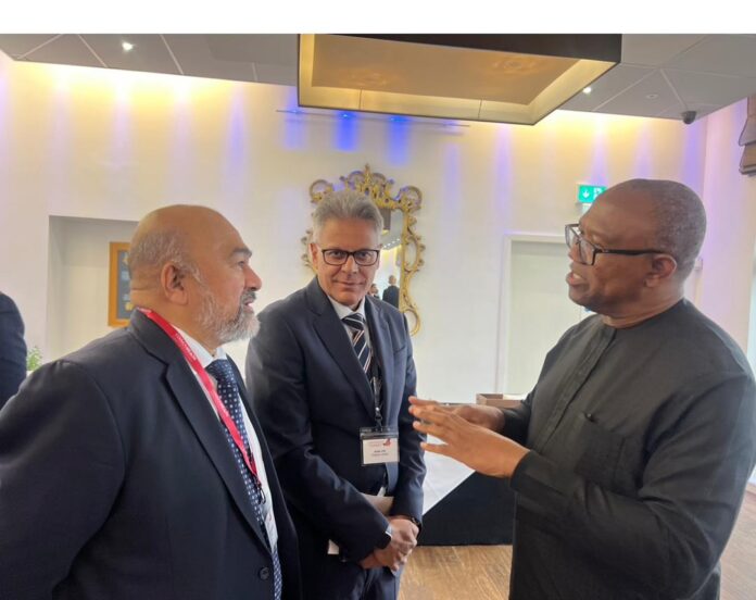 Peter Obi at the two-day Commonwealth Trade and Investment Summit in London