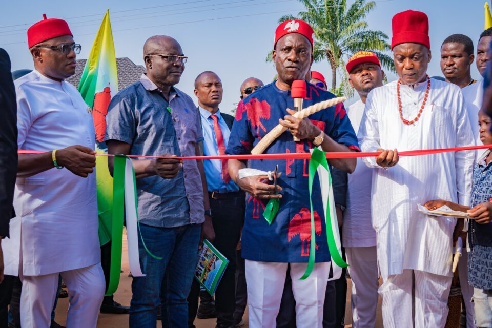 Governor Charles Soludo Commissions Roads in Anambra