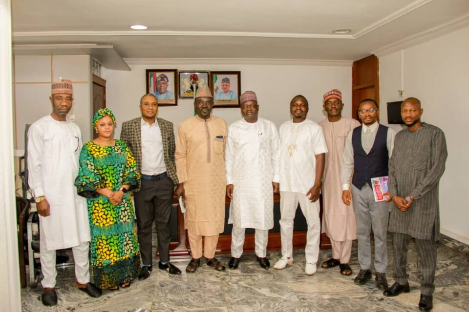 IMPR Team With NOA DG, Mallam Lanre Issa-Onilu