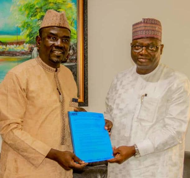 IMPR CEO, Malam Yushau Shuaib and DG NOA, Malam Lanre Issa-Onilu