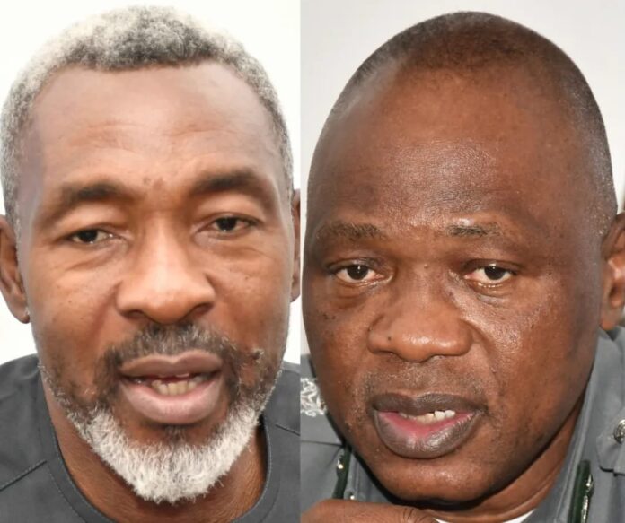 Dr. Ike Neliaku and CGC Bashir Adewale Adeniyi of NCS