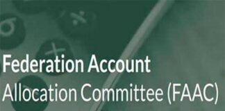 Federal Account Allocation Committee FAAC