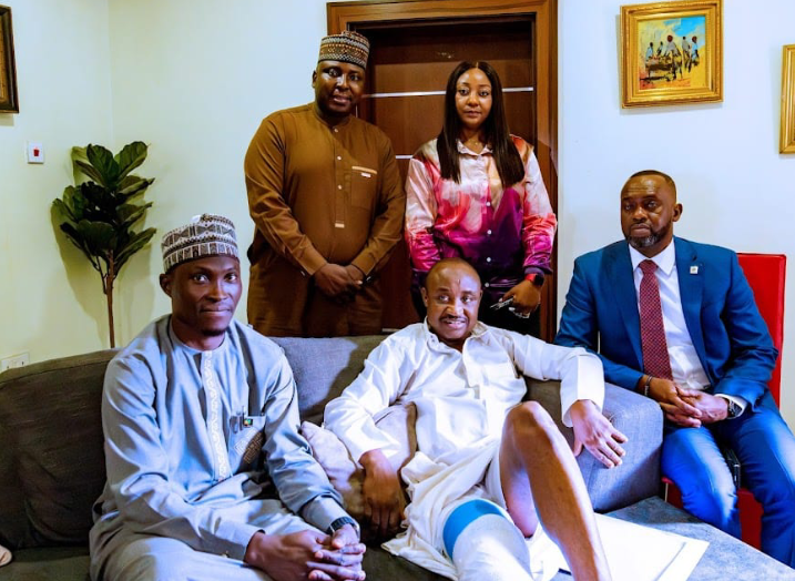 NNPCL Team with Tijjani Babangida