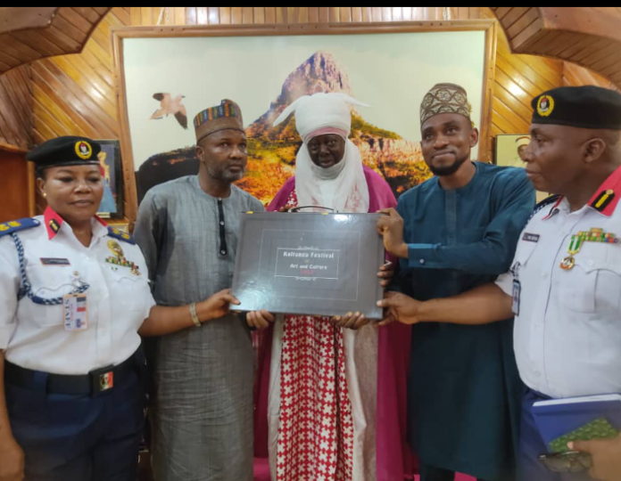 CISLAC Courtesy Visit to the Emir of Kaltungo, Kaltungo Emirate, Gombe state.