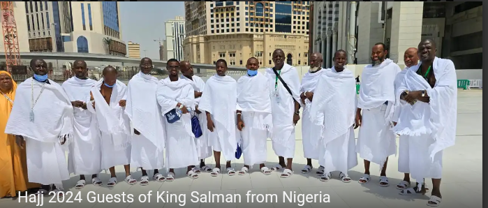 Hajj 2024 Guest of King Salman from Nigria