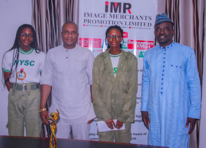 IMPR Boss Alhaji Yushau Shuaib, IMPR Editor Abdulrahman Abdulraheem, Aisha Muhammed Firdaus Muhammaed