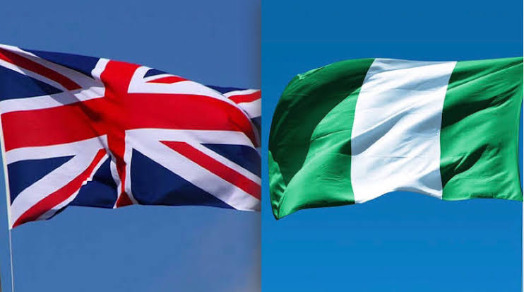 Nigeria-UK Trade Flag