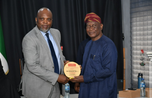 Presentation of Award to Sen. Kashim Shettima 