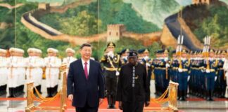 Chinese President Xi Jinping and President Bola Tinubu