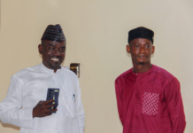 Alhaji Yushau Shuaib, CEO IMPR and Basheer Luqman Olarewaju