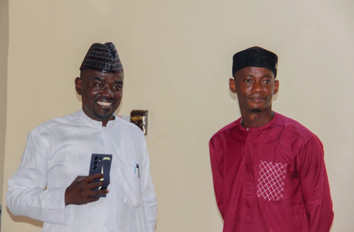 Alhaji Yushau Shuaib, CEO IMPR and Basheer Luqman Olarewaju