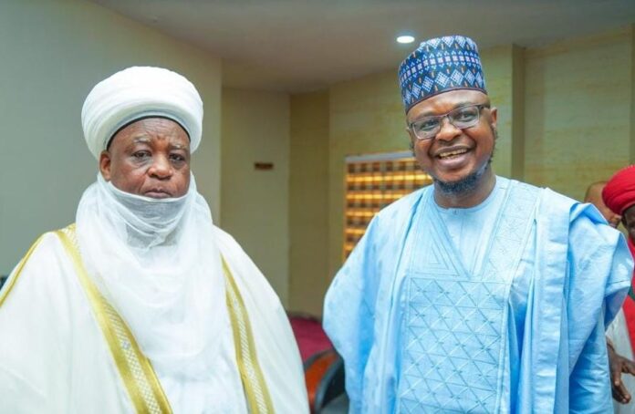 Alhaji Muhammad Sa'ad Abubakar and Ali Pantami