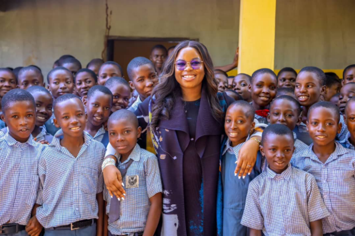 Adaeze Ossai and Students