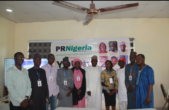 New Fellows of Young Communication Fellowship and PRNigeria Staff at PRNigeria center Kano