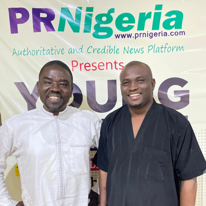 CEO IMPR Alhaji Yushau Shuaib and Sunusi Bature, the spokesperson for Governor Kabir Abba and Director General of Media and Publicity at Government House Kano