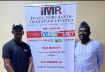 CEO IMPR, Alhaji Yushau Shuaib and Basheer Luqman Olarewaju