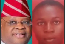 Gov Adeleke and Teenager