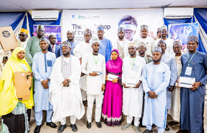 DG NITDA, Kashifu Inuwa, Dignitaries and participants at FutureMap Workshop in Jigawa State