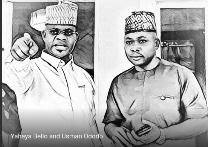 Yahaya Bello and Usman Ododo