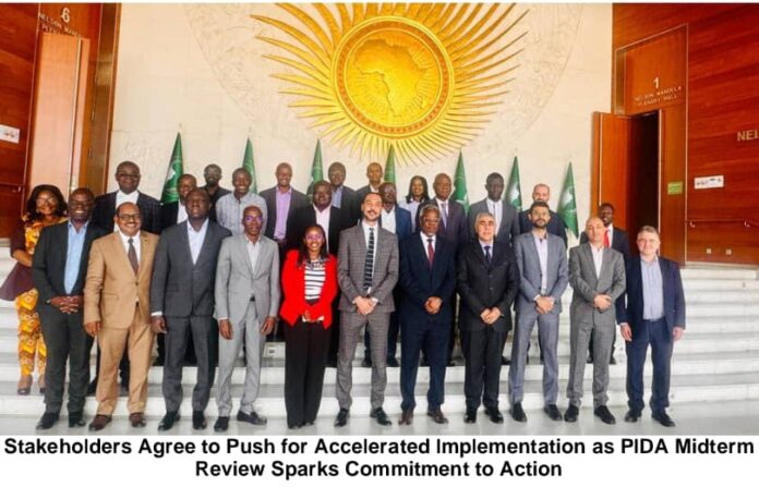 A group photograph after PIDA midterm review