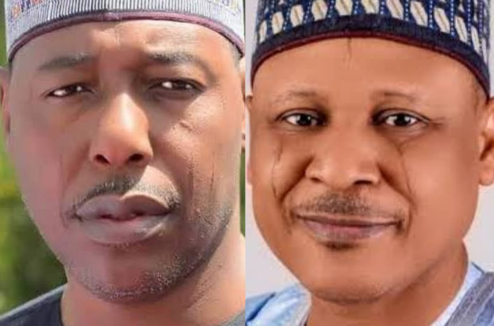 Borno State Governor, Babagana Umara Zulum and Minister of Information and National Orientation, Mohammed Idris