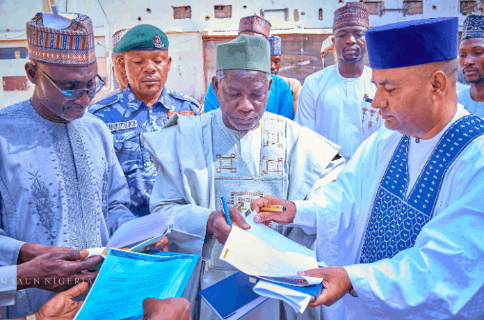 The President and Founder of the MAAUN Group of Universities, Prof. Adamu Abubakar Gwarzo, donated 7-storey building to North-West Development Commission (NWDC)  in Kano