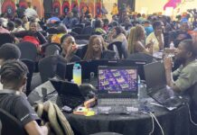 Participants at the ongoing AfCFTA hackathon