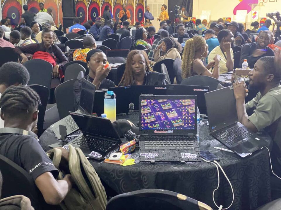 Participants at the ongoing AfCFTA hackathon
