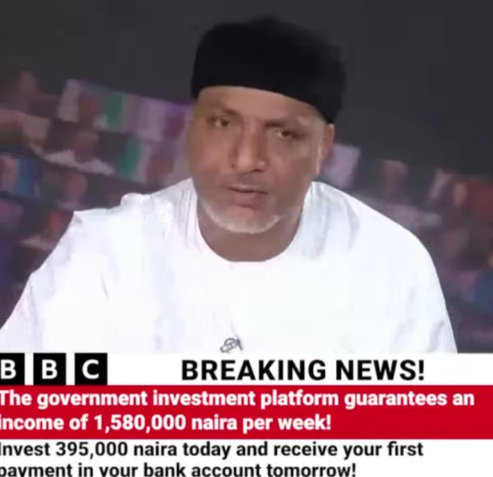 Senator Saliu Mustapha debunking the false report on BBC