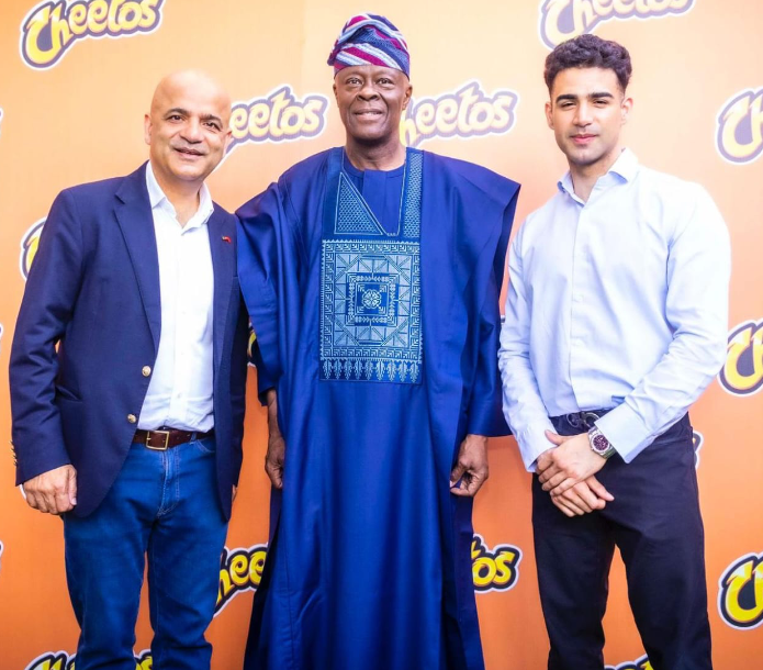 Wale Edun, Minister of Finance and Coordinating Minister of the Economy of Nigeria with PepsiCo-DP World Executives