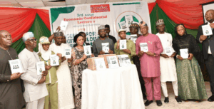 Authors at the Third Economic Confidential Public Lecture and Book Presentation