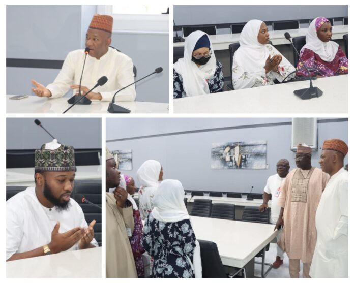 Baze University SRC Pays Courtesy Visit to Chancellor, Senator Yusuf Datti Baba-Ahmed