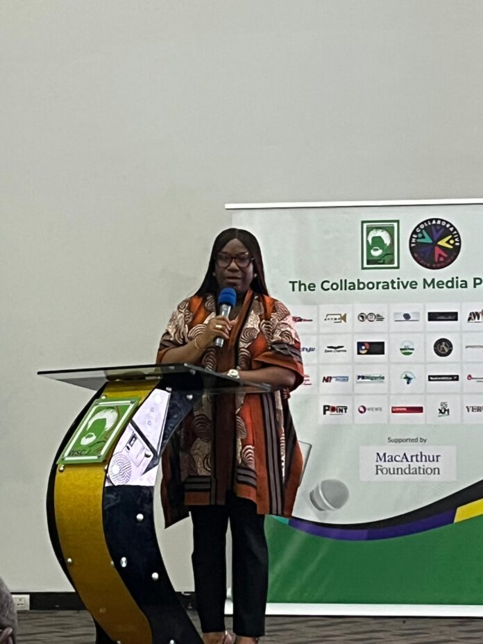 Mrs Motunrayo Alaka, CEO/Executive Director of The Wole Soyinka Centre for Investigative Journalism