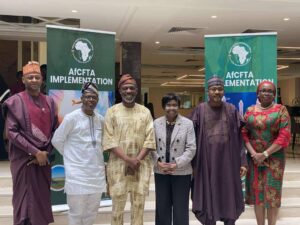NAFDAC and AfCFTA Nigeria officials
