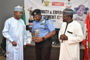 proactive policing, CP Olohundare Moshood Jimoh, Commissioner of Police, Lagos State, received the “Security Officer Award”