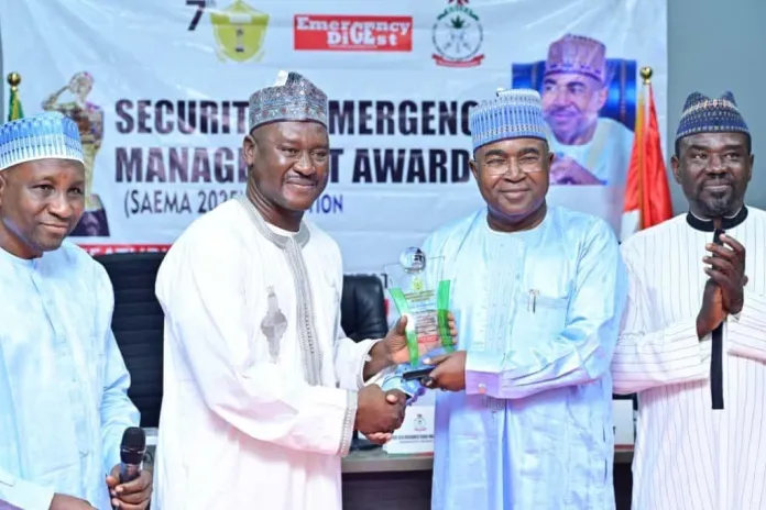 SAEMA 2025: Mohammed Buba Marwa honoured with Outstanding Personality of the Year Award